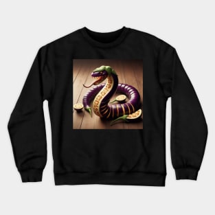 Snake Vegetables Crewneck Sweatshirt